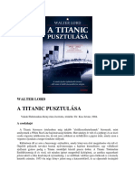 A Titanic Pusztulása