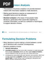 Decision Analysis 1