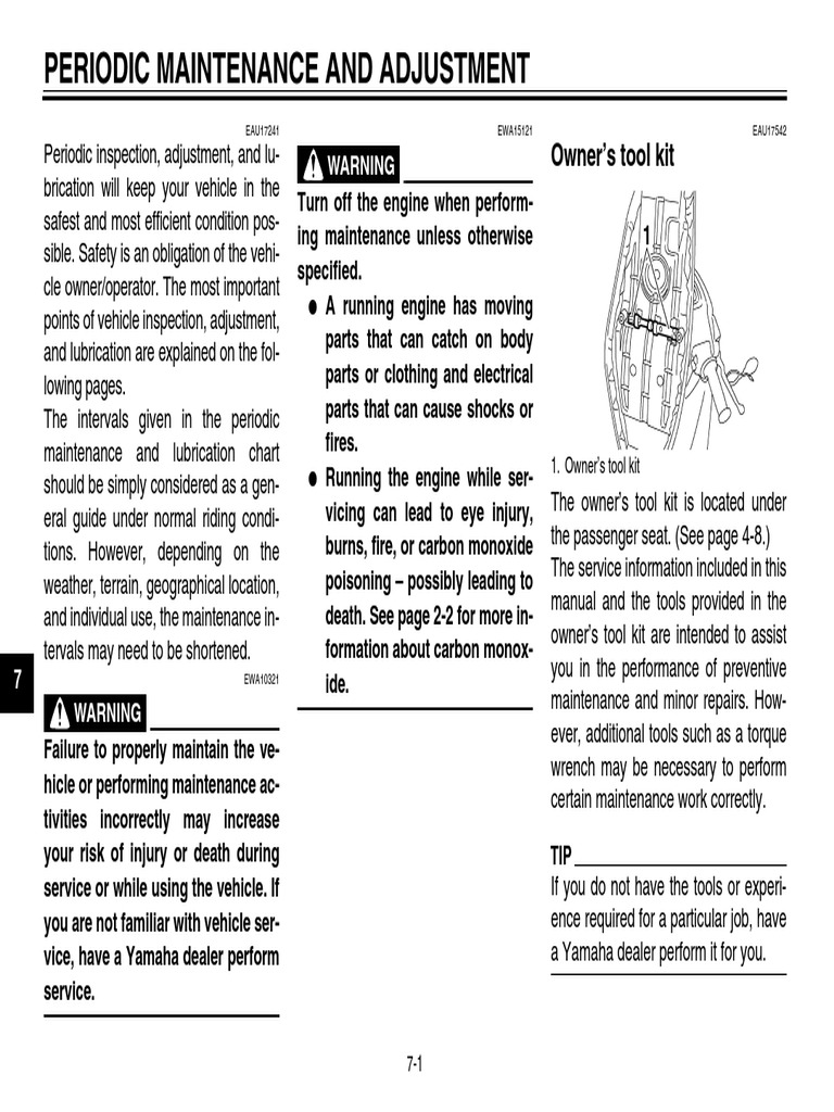 Mio Amore Owner's Tool Kit Download Free PDF Vehicles