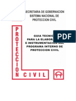 Guia Tecnica para La Realizacion e Implementacion de Un Programa Interno de Proteccion Civil