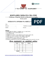 2021 Kapsabet Kiswahili p2