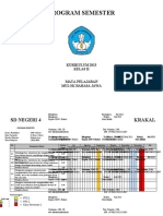 Prosem B.Jawa Kelas 2 Sem 1