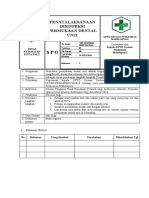 Disinfeksi Dental Unit