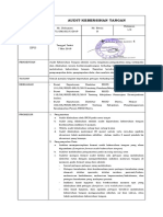 SPO Audit Kebersihan Tangan