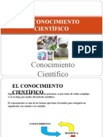 El Conocimiento Cientifico