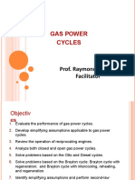 Gas Power Cycles