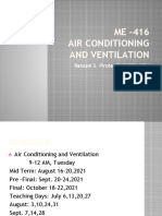 Air Condition and Ventilation