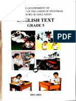 Grade - 5 English ပုံနှိပ်စာအုပ်