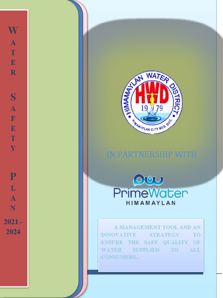 Himamaylan Water District Water Safety Plan 20212024 A Management