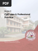 CpE Laws - Professional Practice - Module 01