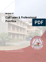 CpE Laws & Professional Practice Module