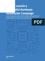 How To Launch A Successful Hardware Kickstarter Campaign (Guide)