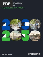 Sustainable Sydney 2030-2050 Continuing The Vision