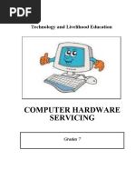 k to 12 Pc Hardware Servicing Learning Module