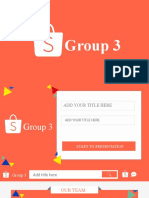 Shopee Inspired Powerpoint Template