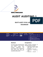 Modul 8. BUKTI AUDIT ATAS LAPORAN KEUANGAN