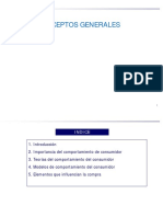 CONCEPTOS GENERALES Comportamiento Del Consumidor (Parte 1)