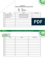 Daftar Hadir Rapat BOD