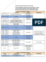 Rundown Metafora Ruang MP 2022