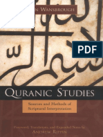 Wansbrough, J - Quranic Studies