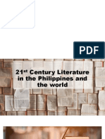 Lesson 1 21st Cebtury Literature in The Philippines