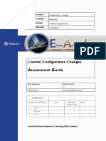 EAL TR Control Cofiguration Change Assessment