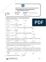 Soal PTS 1 Matematika Kelas 6 Tahun 2021-2022