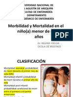 1 Morimortalidad en Niño y Adolescente