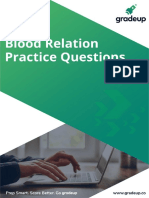 Practice Questions On Blood Relation English 77