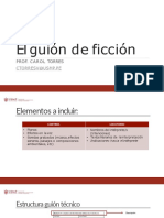 Guión de ficción: Elementos y estructura en