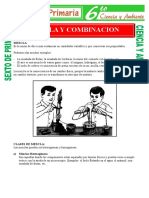 Mezcla y combinación: tipos, separación y diferencias