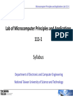 Syllabus-Microprocessor Lab