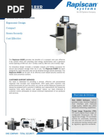 Rapiscan 618XR: Ergonomic Design Compact Stores Securely Cost Effective