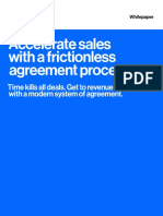 Accelerate Sales With A Frictionless Agreement Process