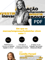 Sebrae e Camila Farani