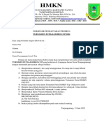 Formulir Pendaftaran Turnamen Futsal HMKN Cup