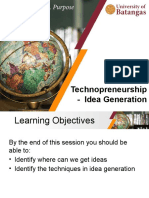 Session 5 Idea Generation