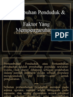 Pertumbuhan Penduduk & Variabel Yang Mempengaruhinya (Recovered)