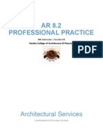AR 8.2 Professional Practice: 8th Semester - Session 03 Varaha College of Architecture & Planning