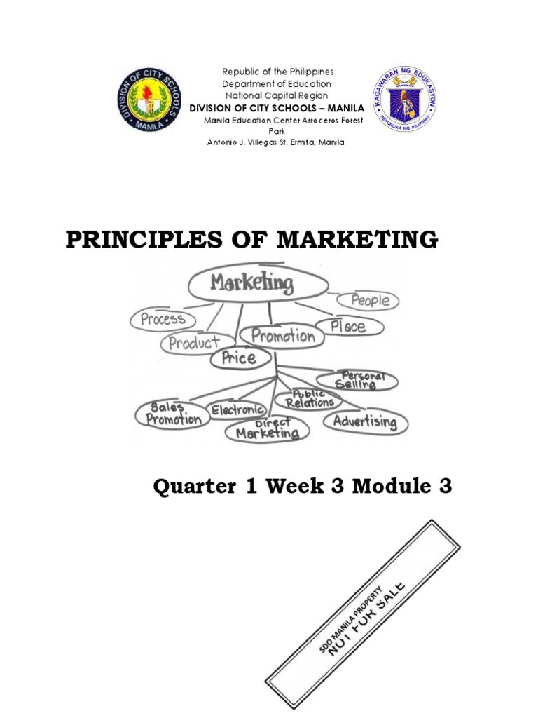 Principles of Marketing: Customer Value | PDF | Marketing | Sales