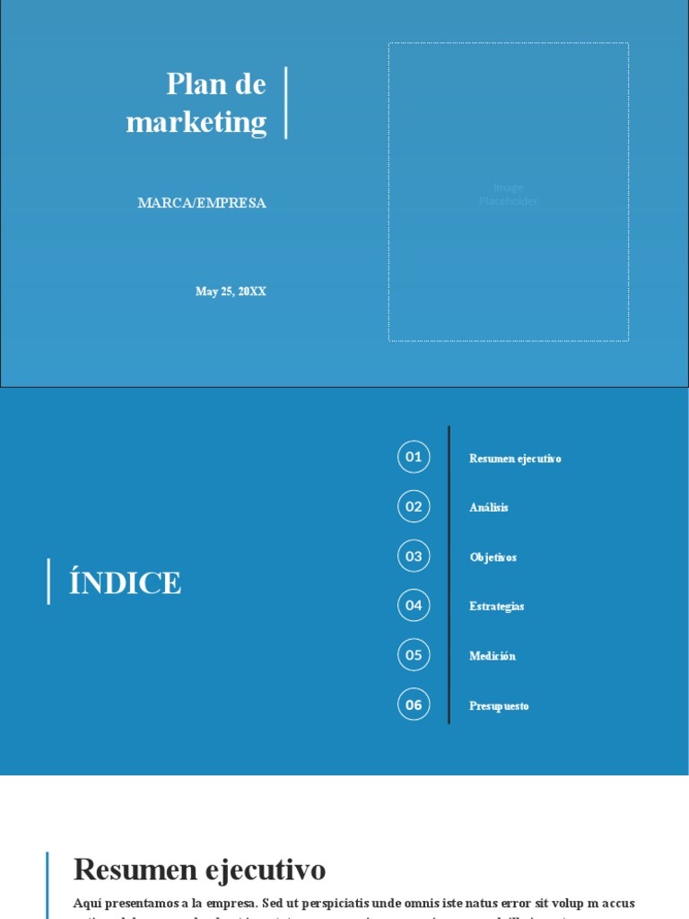 MEGA PLANTILLA - Plan de Marketing (Presentación) | PDF