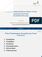 7403 - Kondisi Kesejehteraan Sosial Kabupaten Konawe Prov Sulawesi Tenggara - Rev