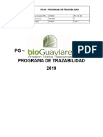 Programa o6 Trazabilidad