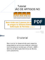 Tutorial para Submissão de Artigo