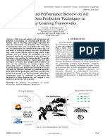 A Survey and Performance Review On Air Quality Data Prediction Techniques in Deep Learning Frameworks