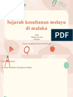 Sejarah Kesultanan Melayu Di Malaka