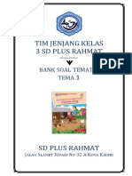 Bank Soal Kelas 3 Tema 1 TP 2022 - 2023