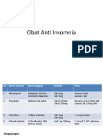 Obat Anti Insomnia