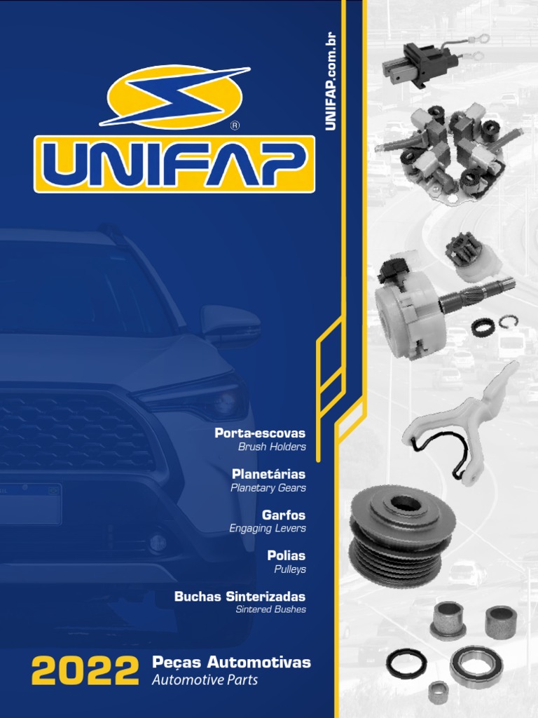 Kit de Porta Escovas 8 Aplicações em 2 Unifap 1.315/4 e Unifap