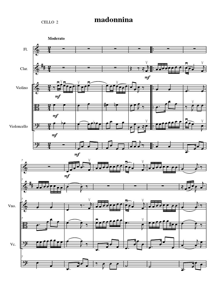 O Mia Bela Madunina OK Partitura